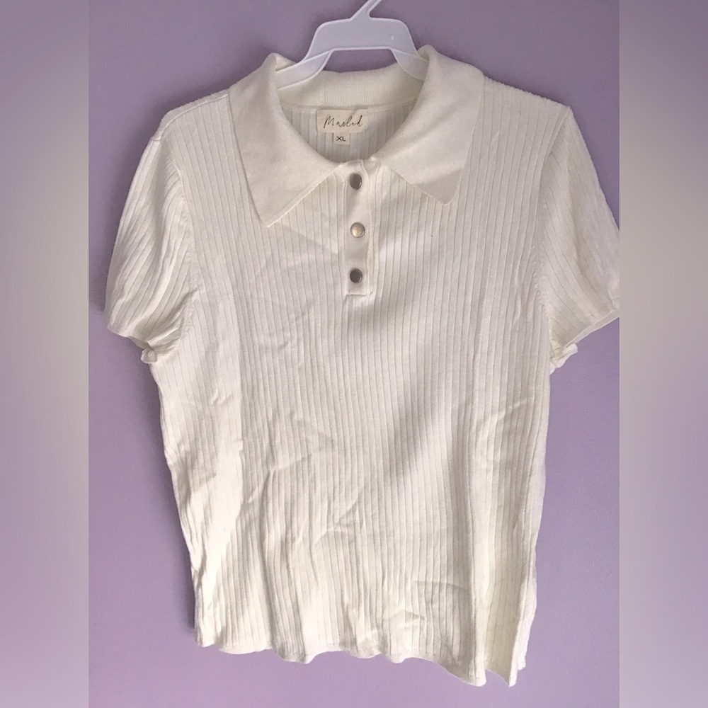 Ribbed sweater